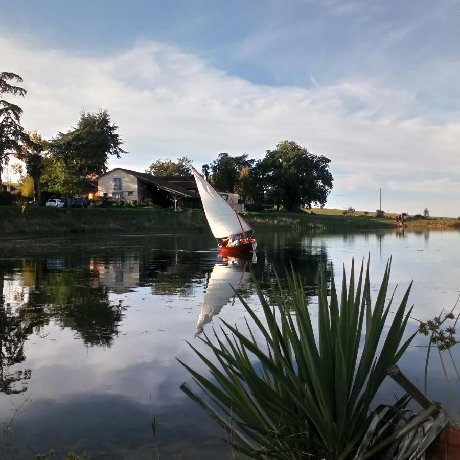 Clos Du Gaja Pres De Jazz In Marciac Troncens Exteriör bild